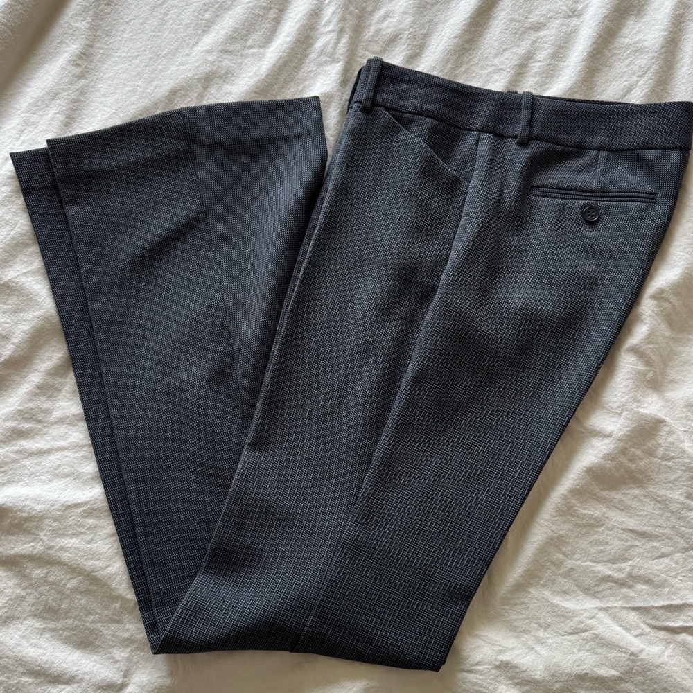 Theory Charcoal Gray Straight Leg Women's Pants